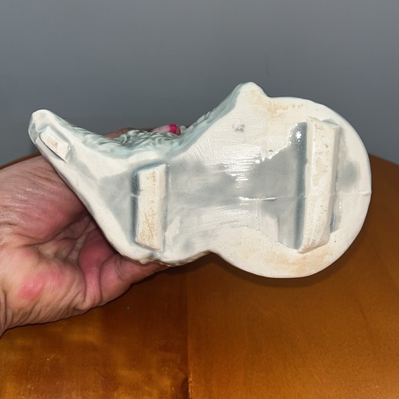 Vintage Honey Bear Pottery, Planter, Nursery Room Decor - Picture 4 of 5